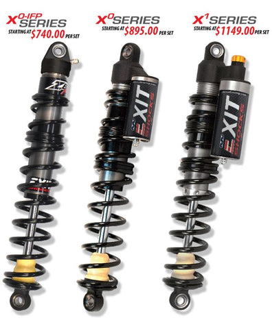 Zbroz EXIT Ski Shocks - Polaris AXYS